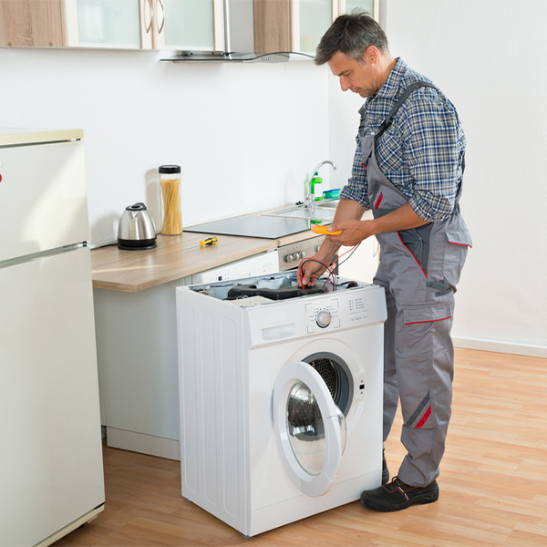 can you walk me through the steps of troubleshooting my washer issue in Union West Virginia